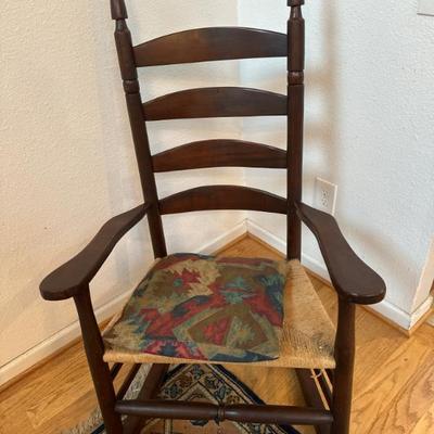 Shaker ladder style rocking chairs - 2 available