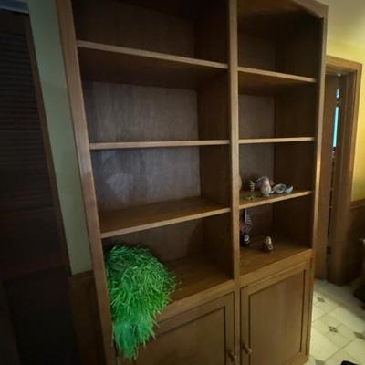 Bookshelf with cabinet