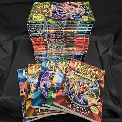 Beast Quest Series Books #61–82 by Adam Blade, Featuring Tikron the Jungle Master