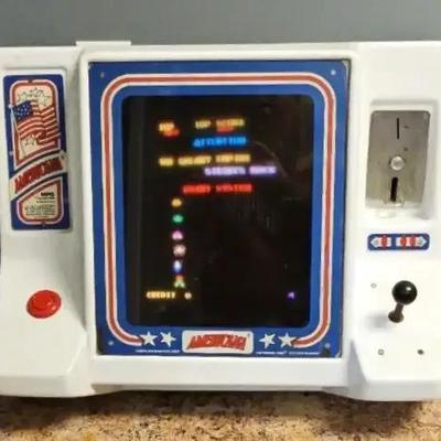 Vintage 1982 Americana “The Galaxy Empire Strikes Back” Coin-Operated Tabletop Arcade Game