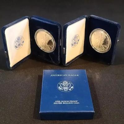 American Eagle One Ounce .999 Proof Silver Bullion Coins