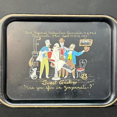 1955 Postmasters’ Conventions Sweet Adeline Tray