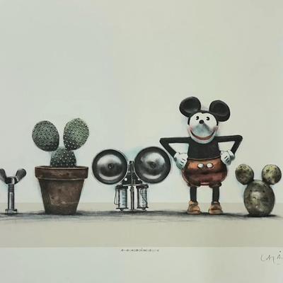 Lasse Aberg Serigraph “Cousins I” 1997