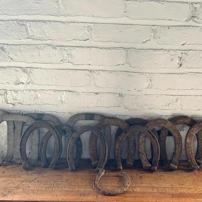 Vintage Horse Shoe Game Sets With Other Horse Shoes 