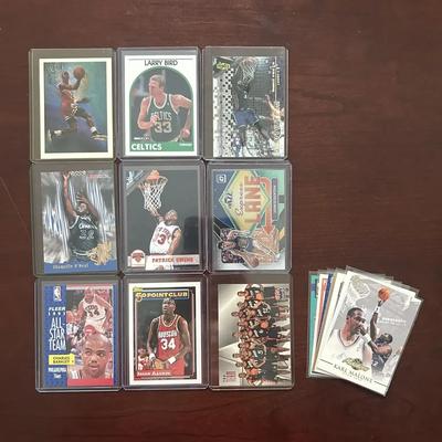 Vintage Basketball Cards. Michael Jordan, Larry Bird, Shaquille O'Neal, and More