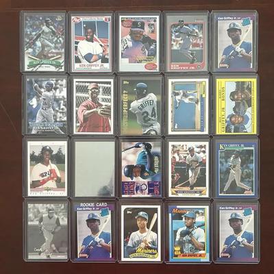 Ken Griffey Jr. Rookies, Chrome Coated, Hologram, Inserts, and More
