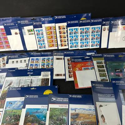 30 Various Sealed Stamp Packs
