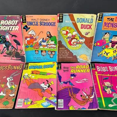 19 Vintage Gold Key Comics With Uncle Scrooge, Bugs Bunny And More