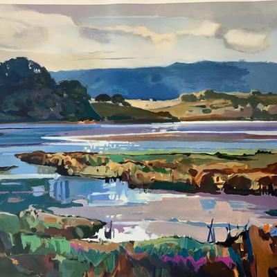 John Maxon Lithograph “Water’s Way”