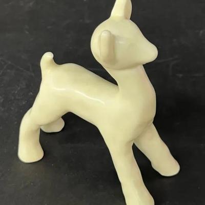 1937 Rookwood Pottery Lamb Paperweight, David Seyler Designer