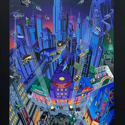 Melanie Taylor Kent Serigraph “Batman”