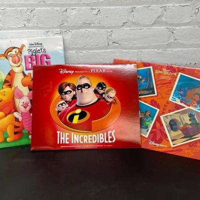 Six Framable Disney Lithographs