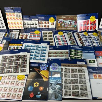 30 Various Sealed Stamp Packs