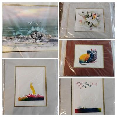 Tri-Art Original Watercolors & Lithographs 