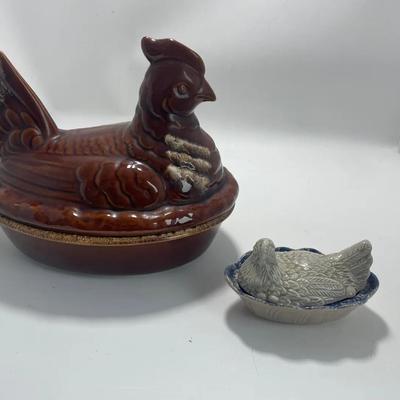 Large Hen In Nest - Oven Safe - Hens In Nests