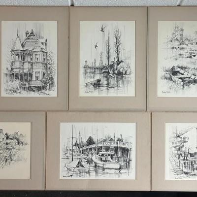 Barclay Sheaks Pencil Print Set