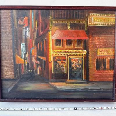 Eclectic Framed And Unframed Paintings 