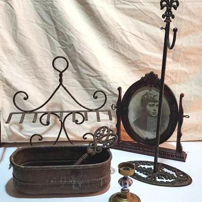 Brass, Iron, And Copper Decor