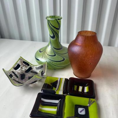 Colorful Fused Glass 