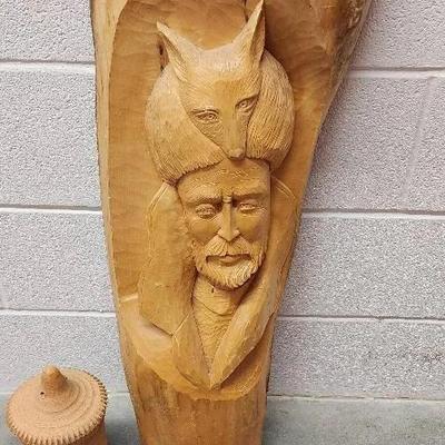 Americana Folk Art - Redwood Bookends, Hewell's Birdhouse And More-!