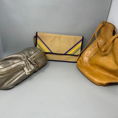 Handbag Set Of 3- Michael Kors, Bonnie International, Marco Bucciani 