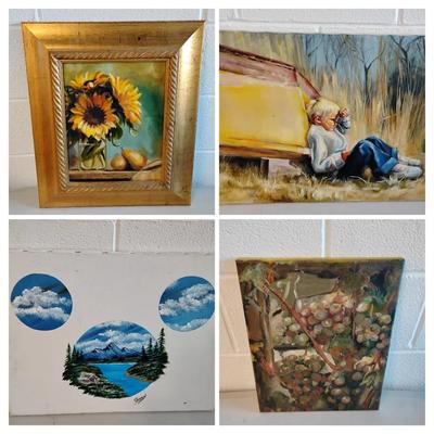 Variety Of Oil Paintings 