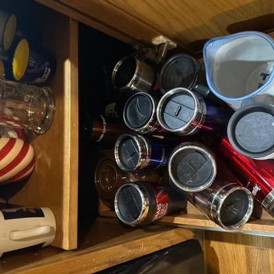 Travel mugs