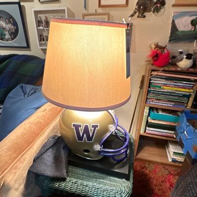 UW Huskies helmet lamp