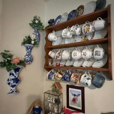 Fine china teacups