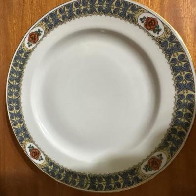 Bavarian china plates