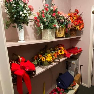 More floral arrangements