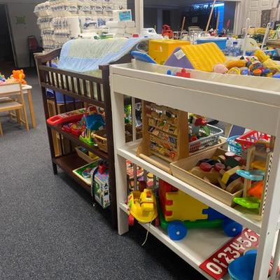 Sale Photo Thumbnail #21: Changing Tables, Toys 