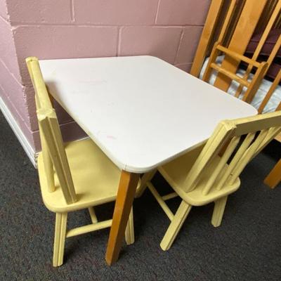 Child s table and chairs
