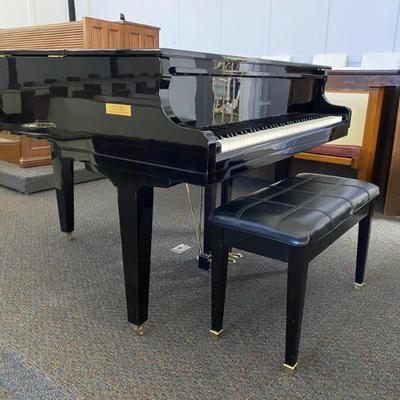 Sale Photo Thumbnail #32: Howard Baby Grand Piano, black lacquer