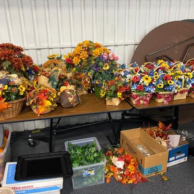 And more floral arrangements