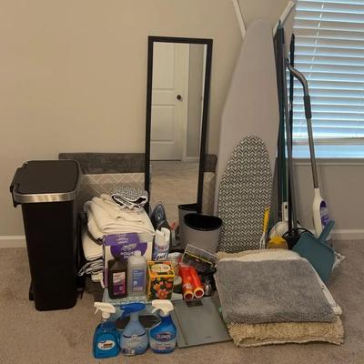 Bathroom Décor & Cleaning Collection Featuring Rugs, Towels, Ironing Boards & Household Essentials