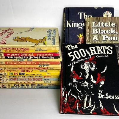 Vintage Cat In The Hat Beginner Books Collection