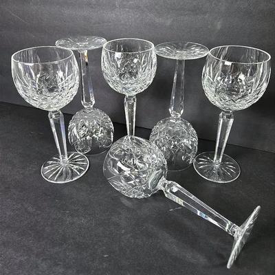 Waterford Crystal “Lismore” Hock Wine Glasses 