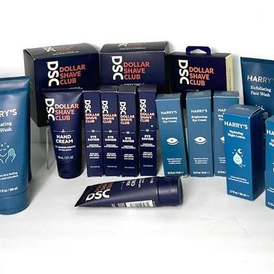 New Harry’s & Dollar Shave Club Unopened Beard & Skin Care Products