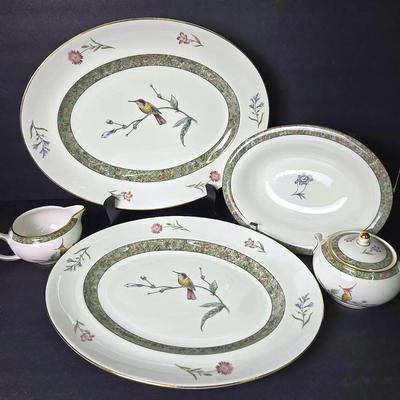 Wedgwood Humming Birds China Serving Pieces