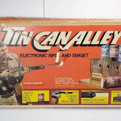 Vintage IDEAL Tin Can Alley Game - Dr Pepper Version 1976