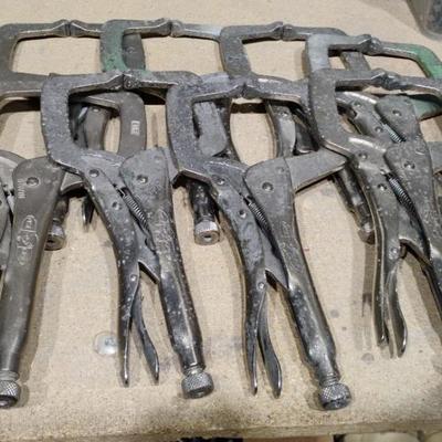 Vise Grip C Clap Pliers 