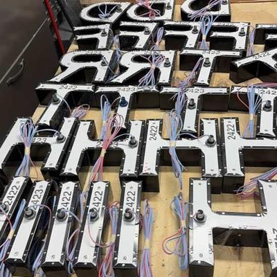 Aluminum LED Letters 