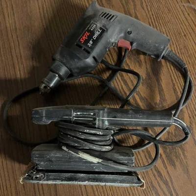 Corded Drill & Sander 
