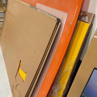 Large Lot of Various Plexiglass 