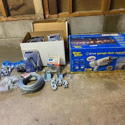New In Box Garage Door Repair Kit Supplies