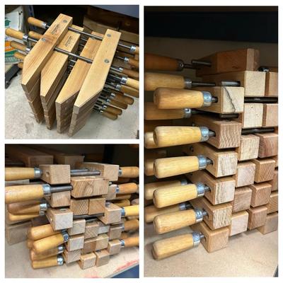 Jorgensen Adjustable Handscrew Clamps - Small And Large