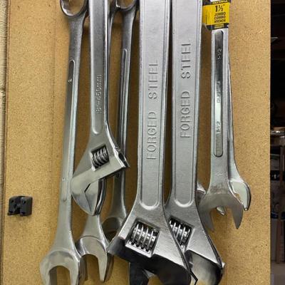 Giant Crescent Wrenches Adjustable Combo Wrench 