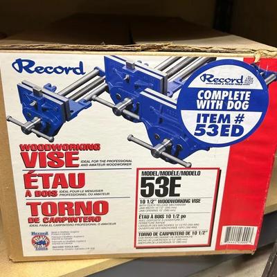 Record Woodworking Vise Model 53E