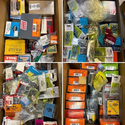 Giant Mystery Lot Of Various Fasteners